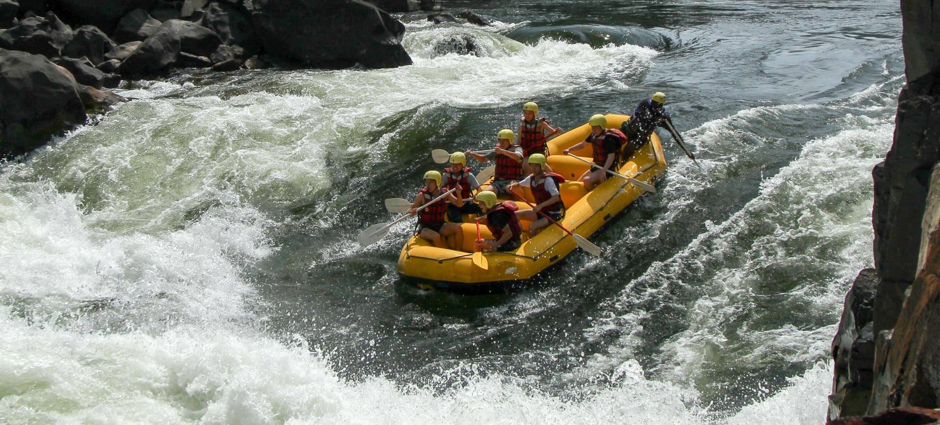 One Day Overnight Rafting Trip