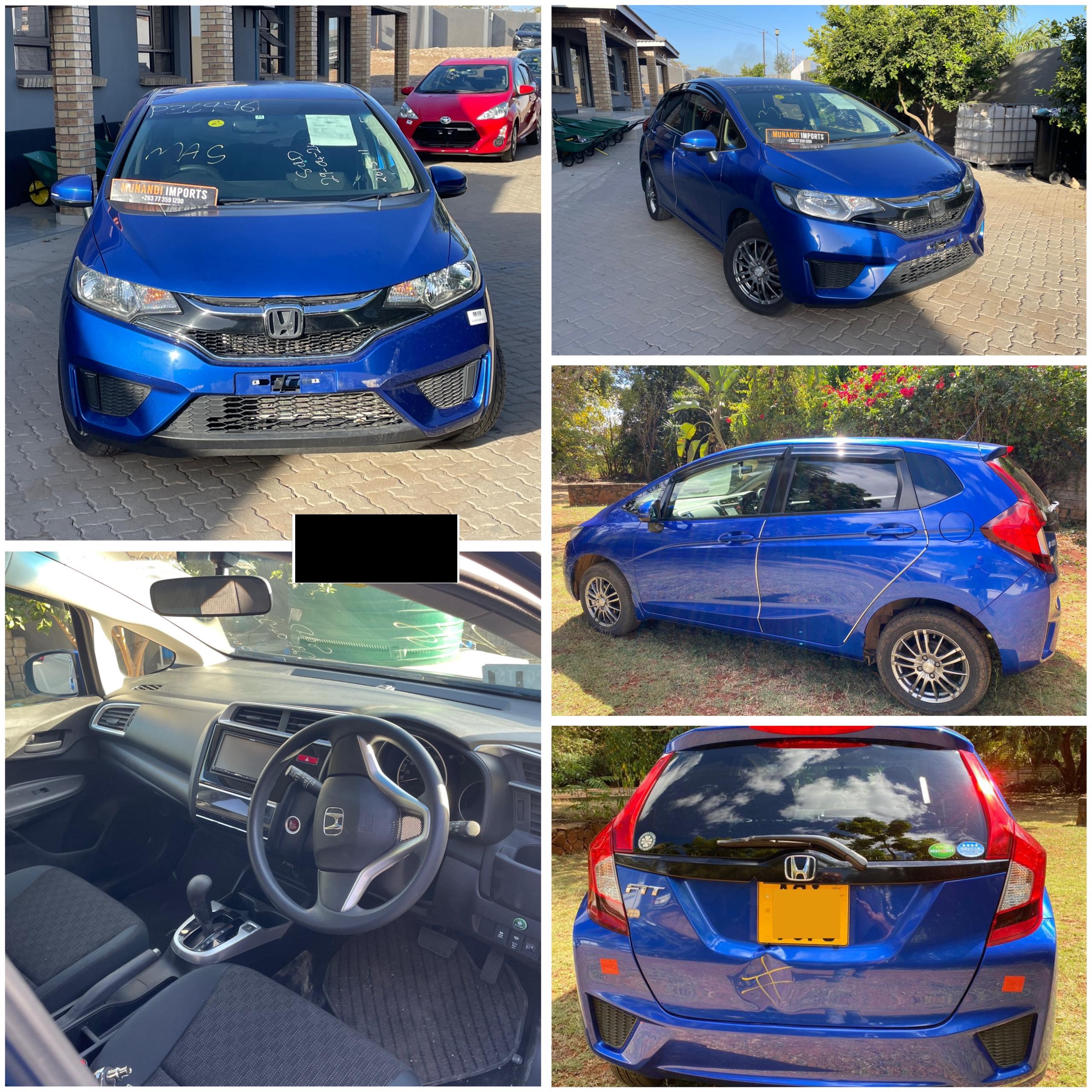 2015 Honda Fit 1.3L Blue